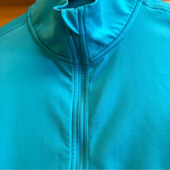 Nike Pro Warm Dri-fit Active 1/2 Zip Lined Top Shirt / Women's Medium / Exercise - Picture 3 of 10